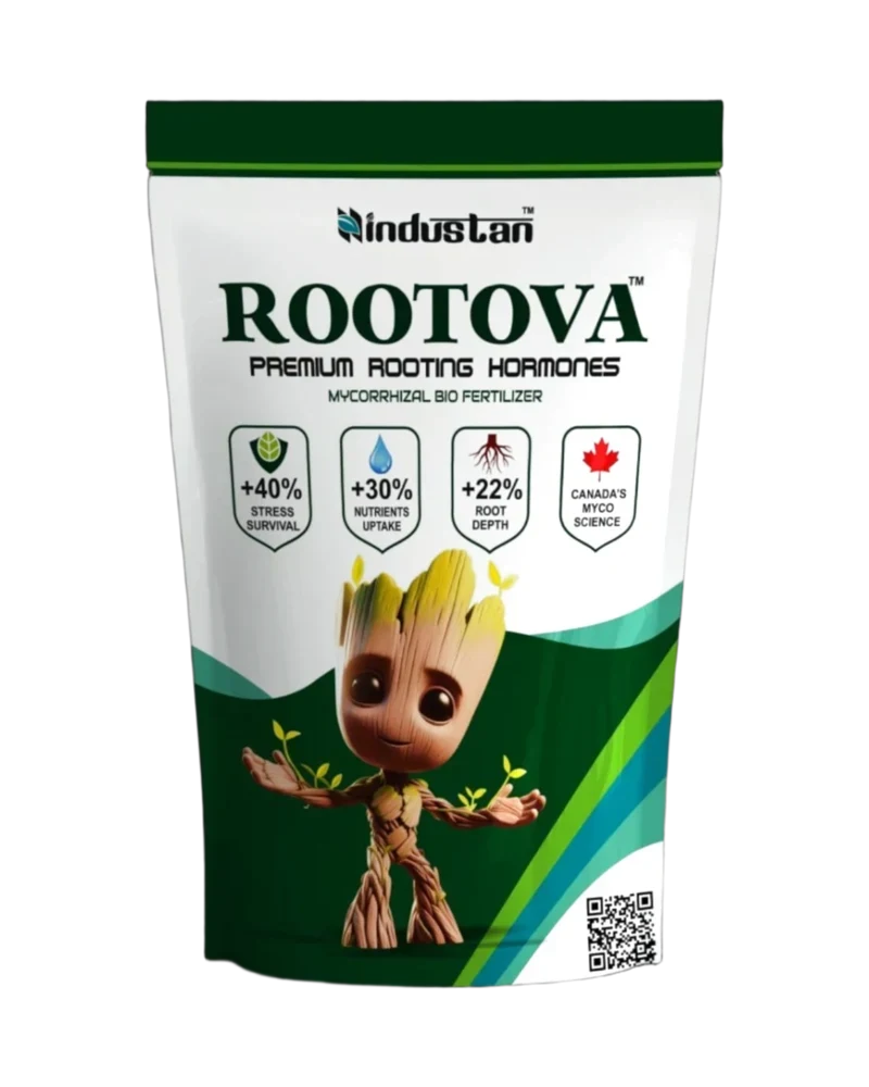 ROOTOVA Fine powder/granules with root biomass product pack