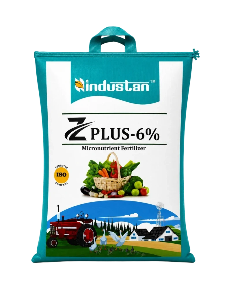 Z PLUS-6% Zn 6.0%, Fe 3.0%, Cu 0.5%, Mn 1.5%, N 1.0%, P₂O₅ 0.05%, K₂O 0.05% product pack